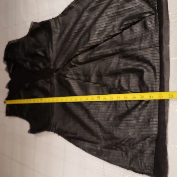 StyleStalker New DRESS Cleopatra Plunging V-neck BLACK PU Leather Mesh LBD 🎉HP - Picture 7 of 16